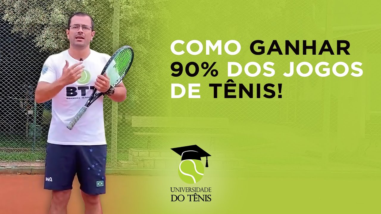 Como ganhar 90% dos jogos de tênis!