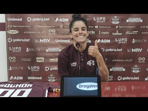 Coletiva ao vivo pós-jogo com a meia-atacante Sochor - AFE X INTER - 25/06/2023!
