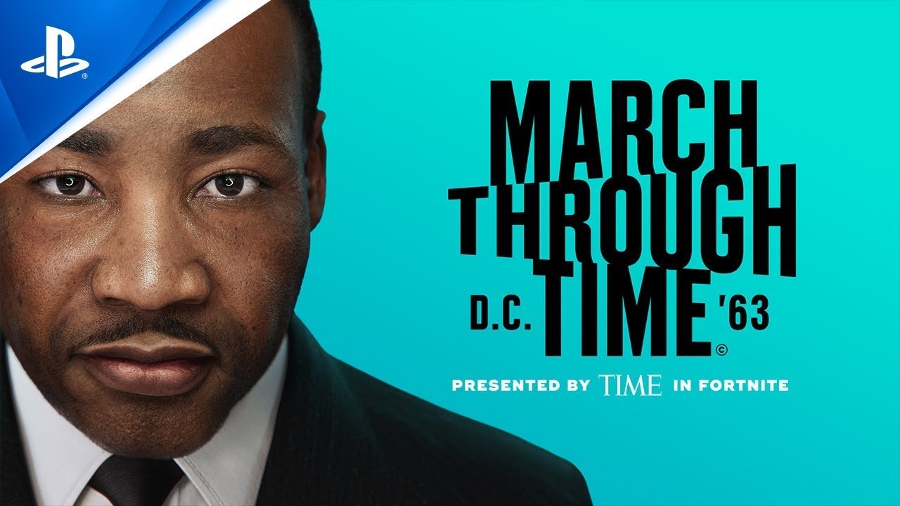 Hommage à Martin Luther King : TIME Studios présente La Marche dans le temps dans Fortnite