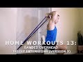 Home Workouts 13: Banded Overhead Tricep Extension (version 3)