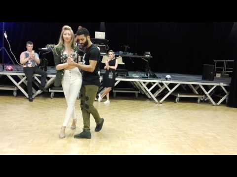 EL Cruz & Nadège KB ¦ Kizomba / Urban Kiz Demo on 4 Moz & Ziqo - Ja Ta Bater (DJ Tarico)
