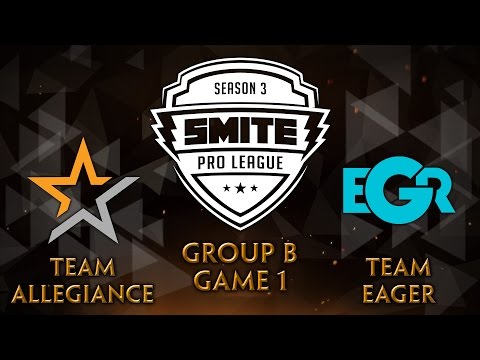 SMITE Pro League Fall Split Group B - Team Allegiance vs Team Eager (Game 1)