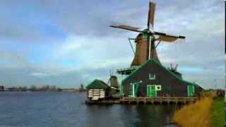 preview picture of video 'Zaanse Schans (Заансе Сханс)'