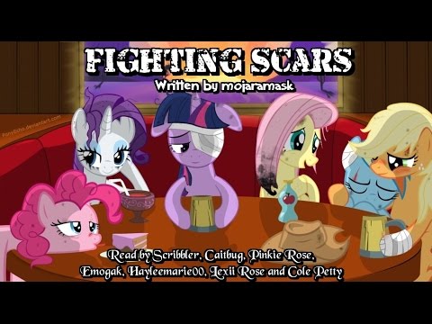 Pony Tales [MLP Fanfic Readings] Fighting Scars (dark/sad/romance - AppleDash)