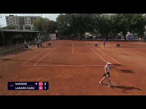 Laura Samson [JE] [7] (CZE) vs Andrea Lazaro Garcia [2] (ESP) // 6-2 6-3 // W50+H Pazardzhik / Final
