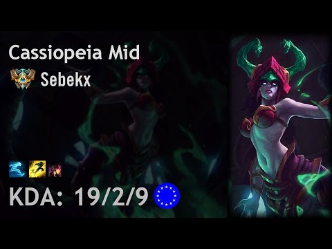 Cassiopeia Mid vs Viktor - Sebekx - EUW Challenger Patch 6.21