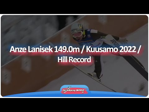 Anze Lanisek 149.0m / Kuusamo 2022 / Hill Record