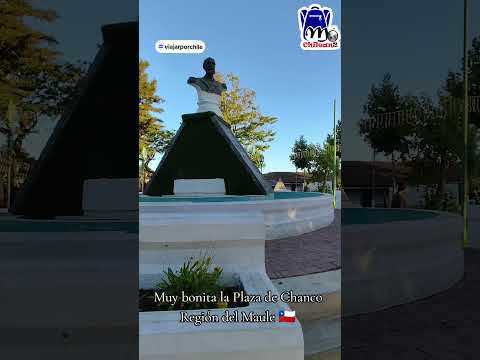 #plazadechanco #chanco #regiondelmaule #viajarporchile #chile #viajes #turismo