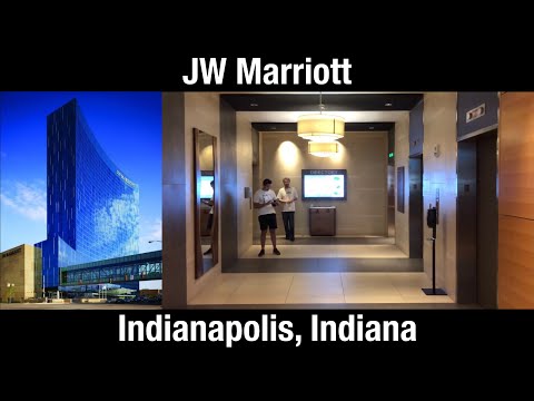 KONE Alta Traction Elevators/Lifts (High-Rise Ones) - JW Marriott - Indianapolis, IN