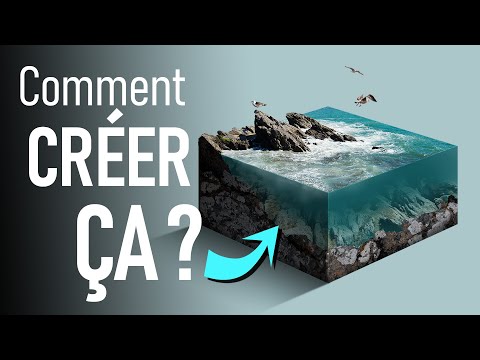 On crée un MicroMonde sur Photoshop Microworlds