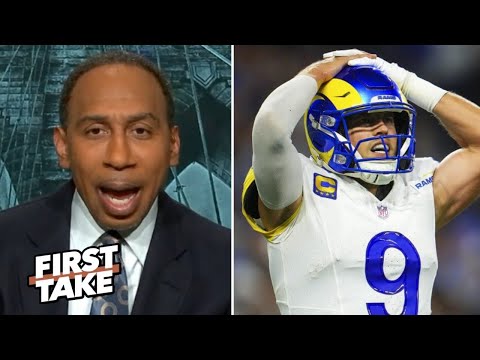 FIRST TAKE | Stop putting Matthew Stafford in MVP conversations - Stephen A. on Rams lost to Falcons
