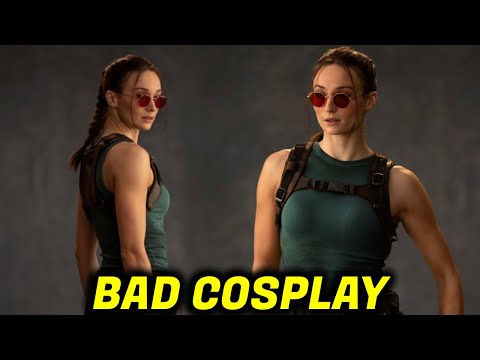 FIRST LOOK Sophie Turner As Lara Croft For Tomb Raider TV Series