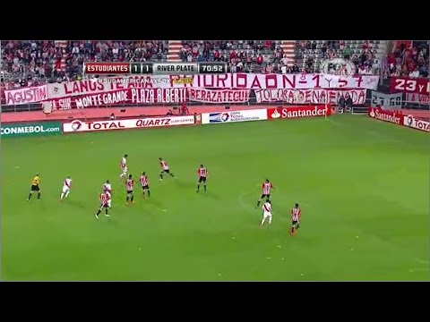Estudiantes 1 - 2 River Plate Copa Sudamericana 2014