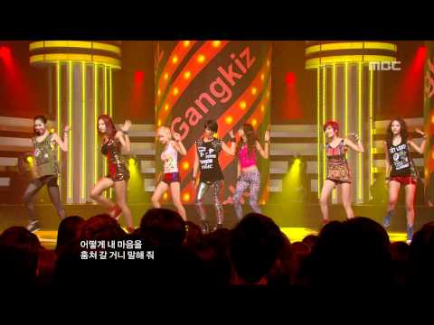 Gangkiz - Honey Honey, 갱키즈 - 허니 허니, Music Core 20120526