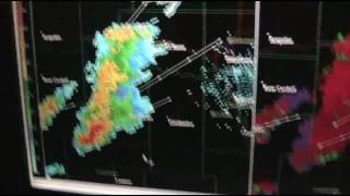 preview picture of video 'March 9th, 2009 - Storm Chasing:  Dodging a Hail Core and a Busted Tornado Watch'