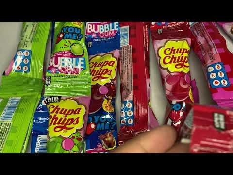 Chupa Chups cherry 🍒 flavour Bubble Gum Filled lollipop 🍭