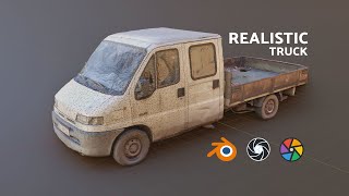 How to Create Lowpoly 3D Truck via Photogrammetry, Smartphone and Blender