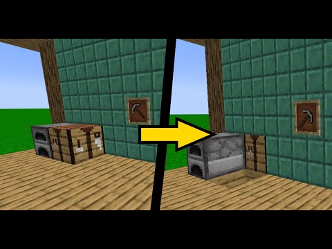 Come creare un Passaggio Segreto con un Item Frame su Minecraft