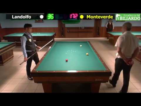 Landolfo vs Monteverde - Gara Interr.le 1/2/3 Cat. CSB Accademia del Biliardo Terni 3 Giu 2017