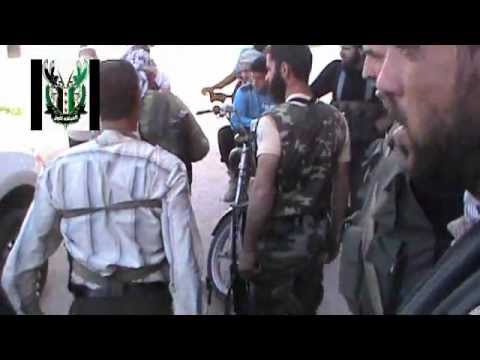 التجهيز للتوجه الى المعركة من قبل مجموعة من عناصر الفيلق الأول في ريف حمص