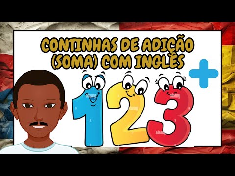 INGLÊS PARA CRIANÇAS 12: NÚMEROS COM CONTINHAS DE ADIÇÃO (SOMA) #inglesparacriancas