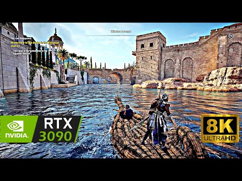 Assassin's Creed: ORIGINS - 8K (4320p) ULTRA Graphics *RTX 3090* The Last Bodyguard Gameplay