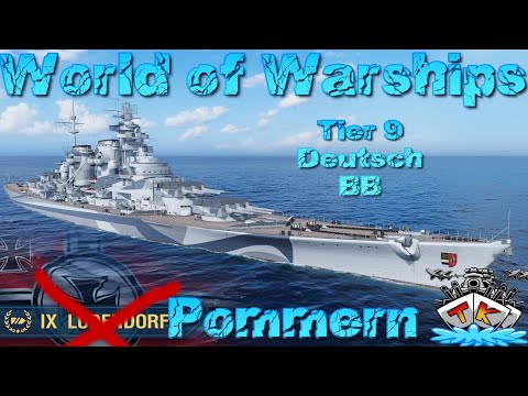 Ludendorff wird zu Pommern?! "Testschiff Änderungen" in World of Warships auf Deutsch