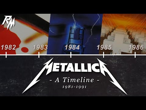 METALLICA: The First Ten Years (A Timeline: 1981-1991)