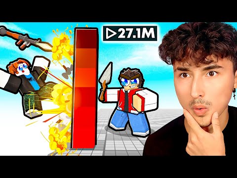 Reacting to 200 IQ PLAYS in Roblox Rivals..