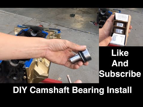 DIY $5 Homemade Camshaft Bearing Tool and Install - 350 Oldsmobile