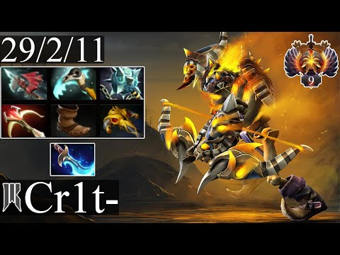 SR.Cr1t - Clinkz | Carry Gameplay Dota 2 Patch 7.32e