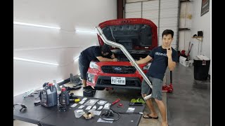 Down Pipe Install/EGR delete Joseph Subaru WRX