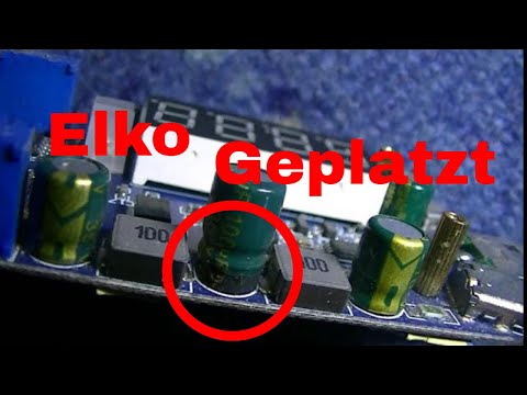 USB Labornetzteil Elko geplatzt nach 3 Monaten Dauerbetrieb - eflose #1021