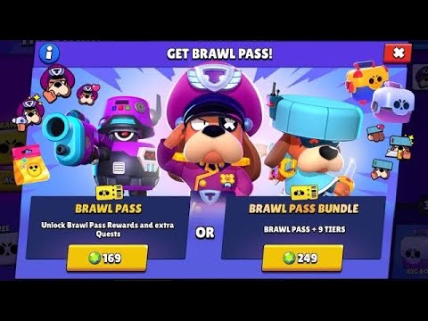 GEMMO TUTTO IL PASS CON GRAX *2 brawler”