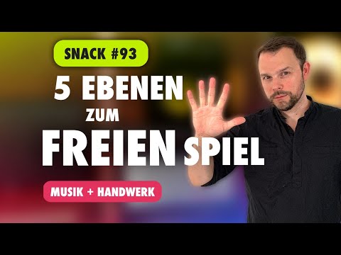 CBM Snack 93 - 5 Ebenen zum freien Spiel (Methodik und Musik)