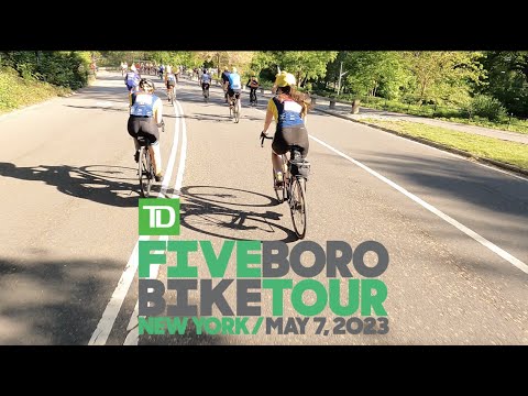 2023 TD Five Boro Bike Tour - 4K