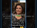 Bharti Ki Show Per Farah Ne Ki Shahrukh Khan Ki Tarif