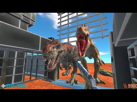 All Units Attack Military Base on Mars. Animal Revolt Battle Simulator