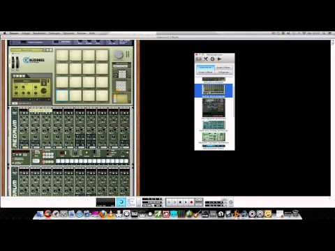 Tutorial Reason 6.5-How to build a Combinater live Techno Patch Red Kong Part 1/3- Deutsch