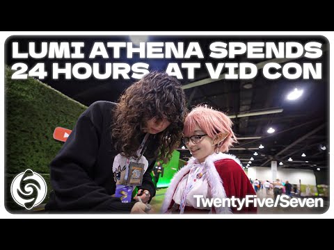 Lumi Athena Spends 24hrs at Vid Con | Behind The Madness EP. 15