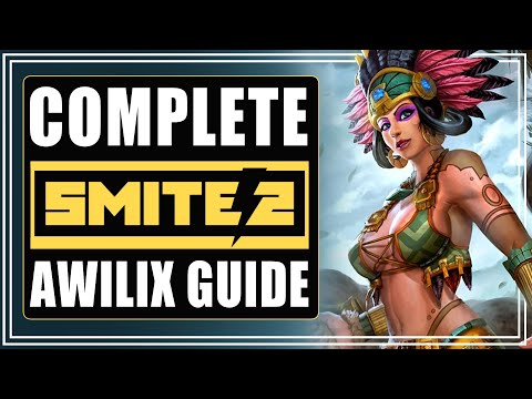 SMITE 2 AWILIX GUIDE | How to play - Where to play - What to build