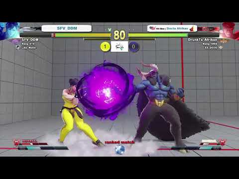 SFV_DDM (chun li) Vs (M.bison) Hit Box | Docta Afrikan... Masterz Tv