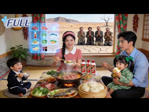 Poor girl travels to a famine era and awakens a wealth system,making her family rich&reversing fate!