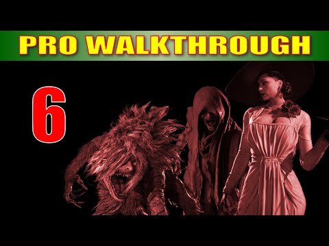 RESIDENT EVIL 8 VILLAGE Walkthrough Part 6 - The Sabre Hag Manhandler Training Video (Moroaica)