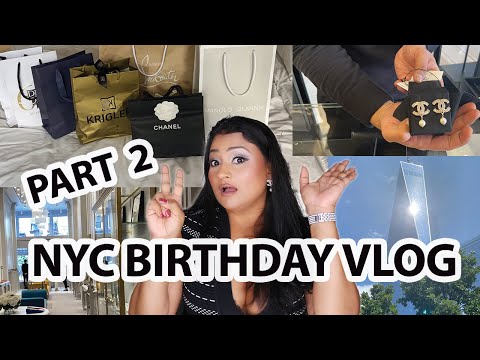 NYC BIRTHDAY VLOG PART II | ZARA, BLOOMINGDALE'S, WORLD TRADE CENTER AND MORE! 🛍