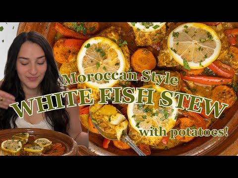 Moroccan-Style White Fish Stew With Potatoes