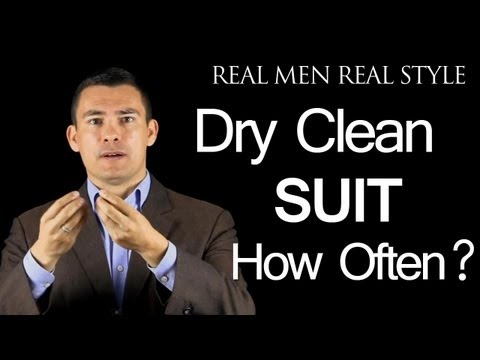 YouTube video about: How often to dry clean suit?