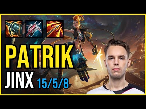 PATRIK - JINX - EUW Challenger - Patch 11.5 QUADRAKILL