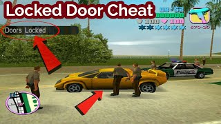 GTA Vice City Door lock Cheat Code | Part 2 | SHAKEEL GTA