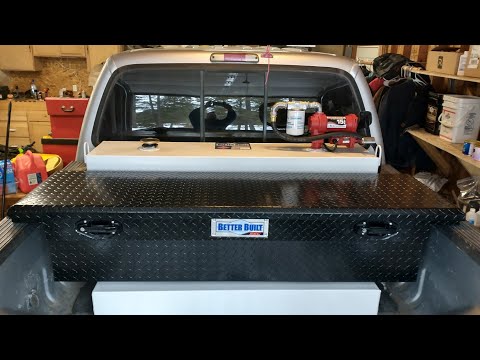 Final install and associated issues with Better Built transfer tank and tool box